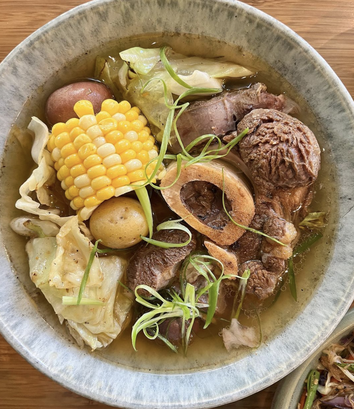 Bulalo (beef shank soup) at Kilig